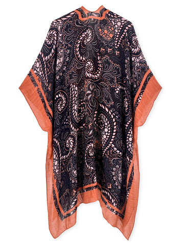 Coral Sea Kimono - Shopmossrose